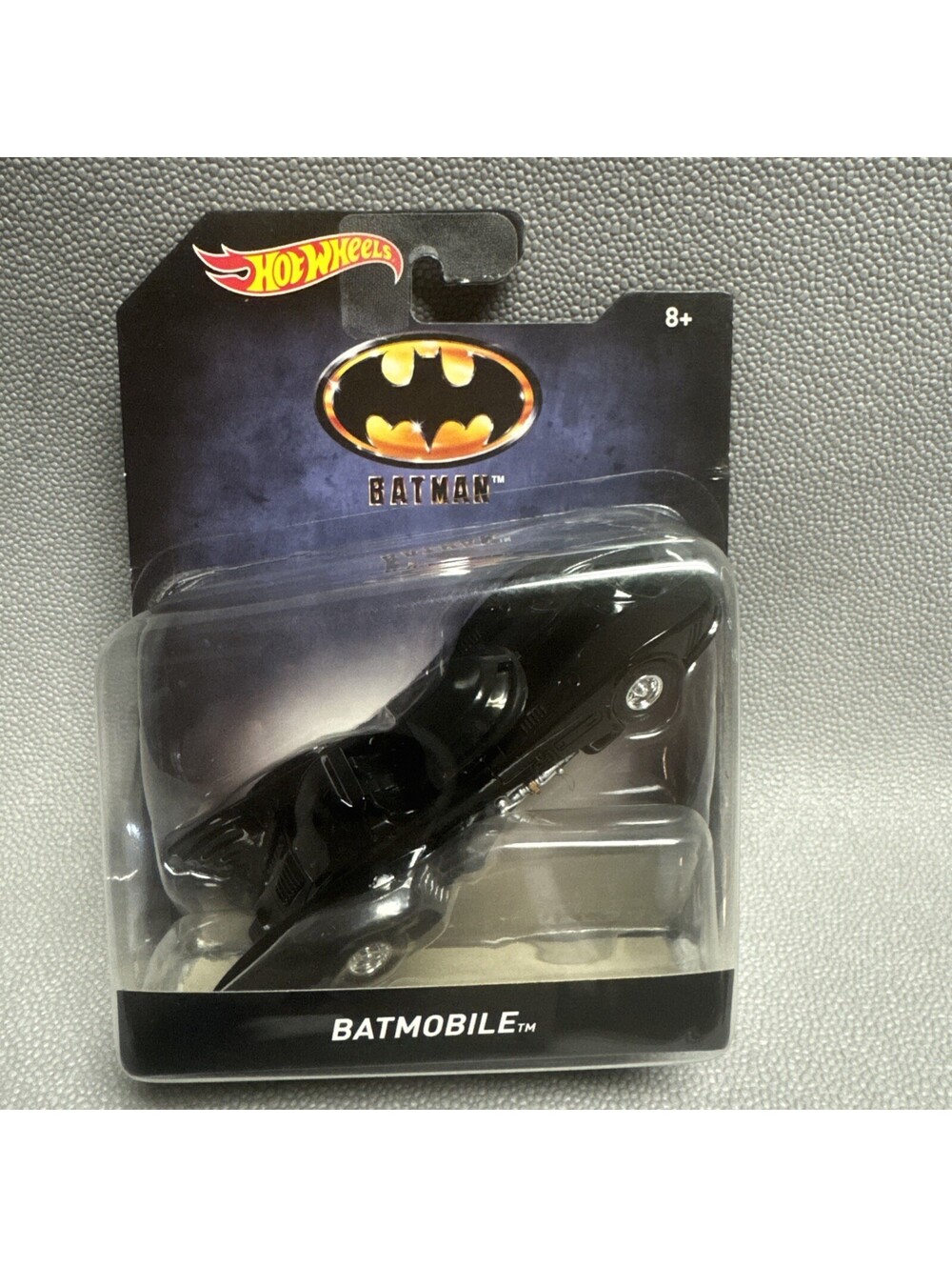 2015 Hot Wheels Batman Batmobile 1989 Movie Die-Cast Black 1:64 DKL28 Not Mint